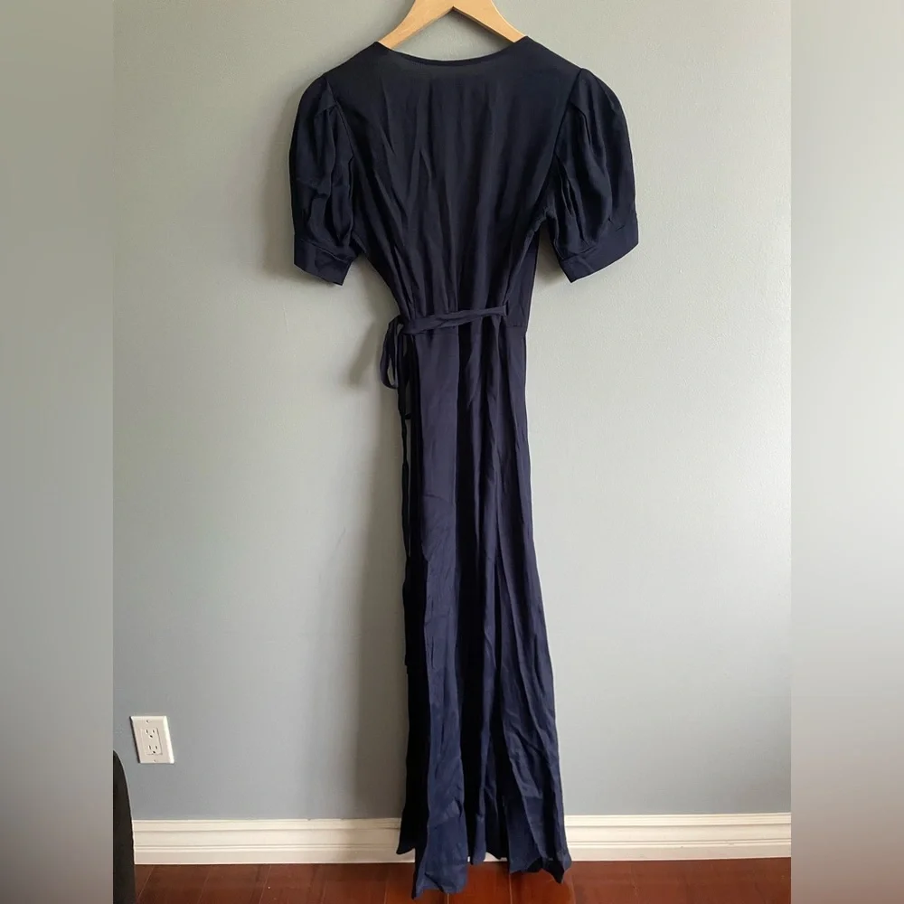 REFORMATION lochness wrap maxi dress - Picture 4 of 7